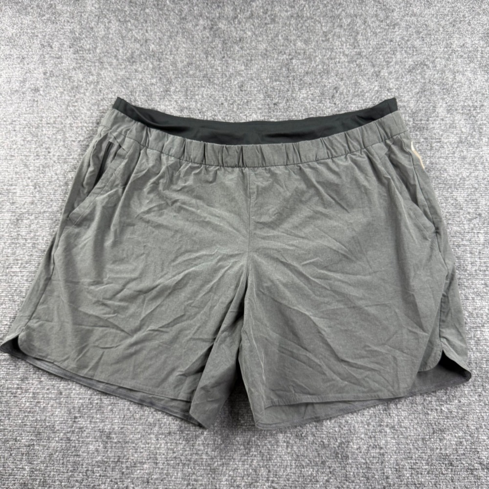 REI Co-op Swiftland Running Shorts 2XL Gray Lined Athletic Mens